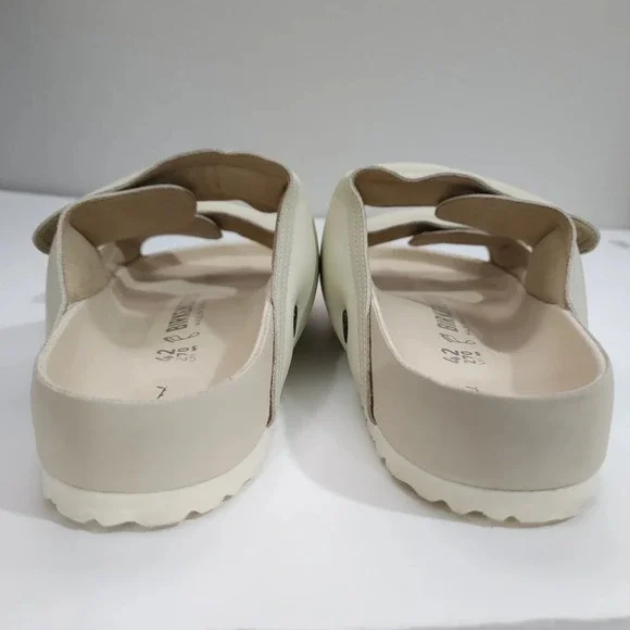 Birkenstock The Beach Comber Sandals in Cream L11 M9 - Picture 6 of 9